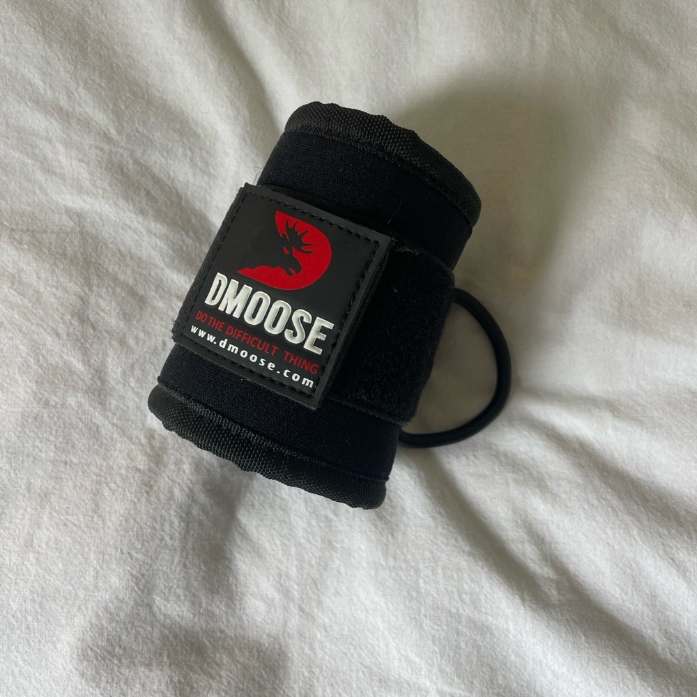 Black Ankle Strap for glute kickback